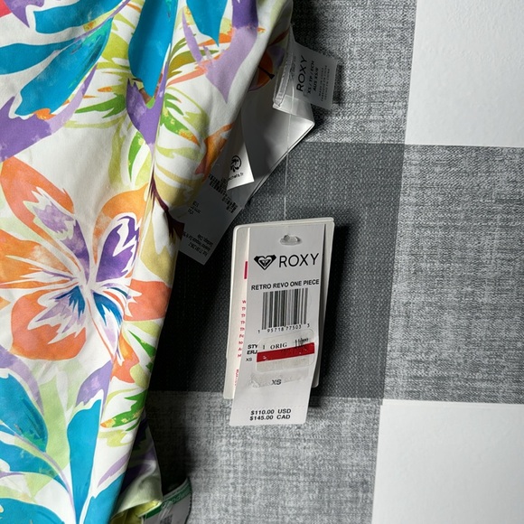 Roxy Retro One Piece Swimsuit Reversible - Picture 3 of 7